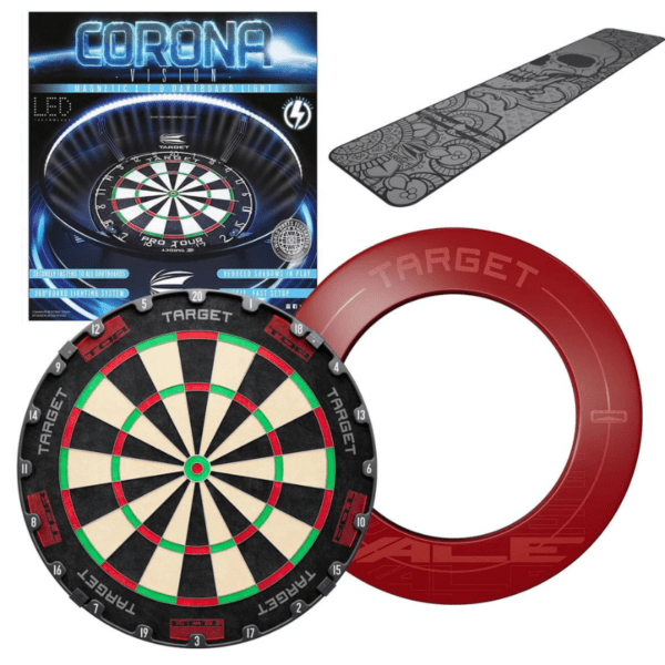 Target Tor Dartboard Ultimate Bundle with accessories