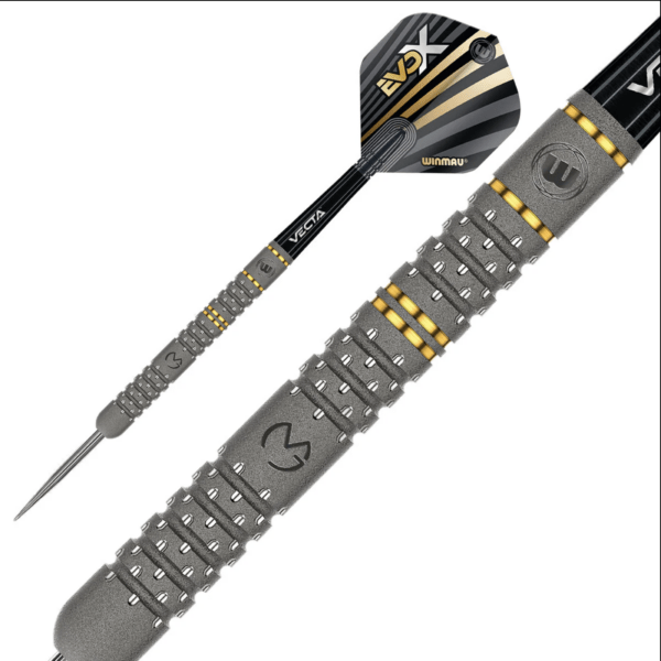 MVG Evo X 90% Tungsten Steel Tip Darts – Professional dart set