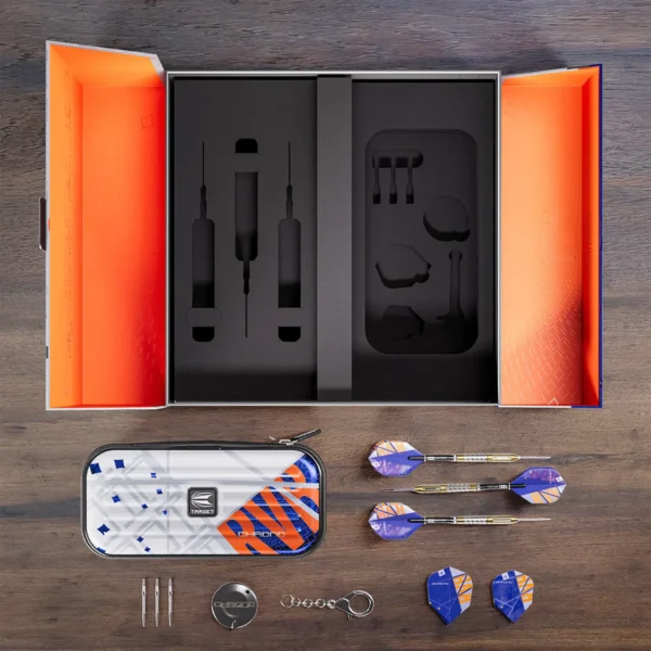 Target Darts Raymond van Barneveld Chrono 95% Tungsten Steel Tip Darts – Limited Edition Design