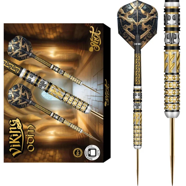 WIN the Shot Viking Odin 95% Tungsten Darts! 23g - Image 4