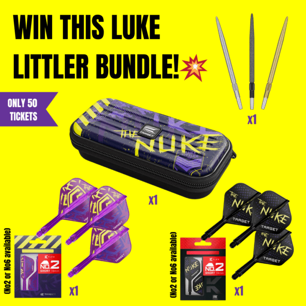 🎯 WIN the Ultimate Luke Littler Bundle – Only 50 Tickets! AUTODRAW