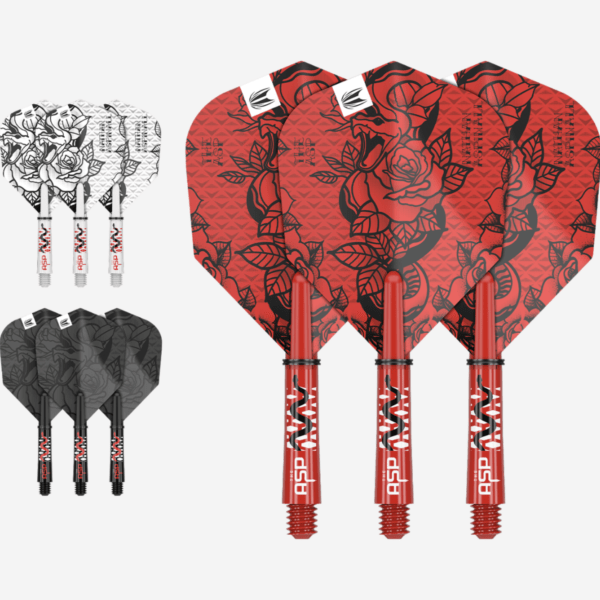 Nathan Aspinall Player Bundle with darts, shirt, flights, case and K-Flex setup