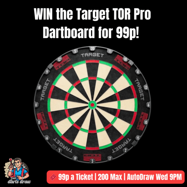Win the Target TOR Pro Board – Just 99p a Ticket! [AUTODRAW]