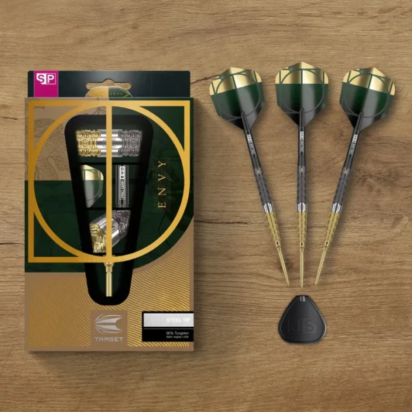 Target Darts Cult Envy 01 90% Tungsten Steel Tip Darts Set – High Precision and Performance