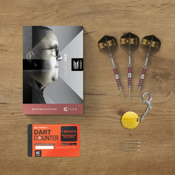 Signed Stephen Bunting 95K Darts – Competition Prize