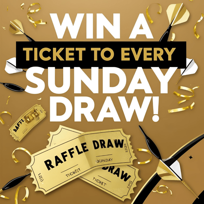 Midweek Ticket Raid competition to win double entry into Sunday’s prize draws