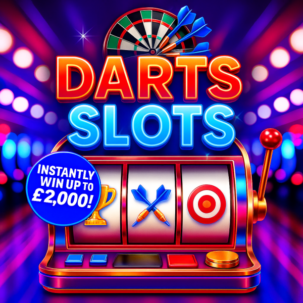 🎰💸 Darts Slots – Win up to £2,000 INSTANTLY + £250 End Draw!