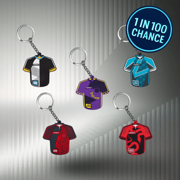 👕🔑 WIN - PREMIER LEAGUE PLAYER KEYRING BUNDLE - LIMITED TO 500 SETS (3)