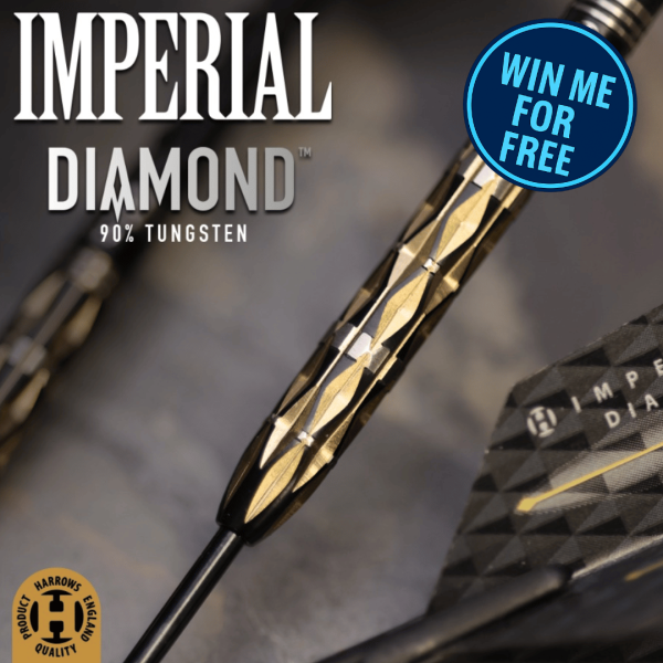 🆓💎 FREE Entry (When You Spend £1 Today) – WIN Harrows Imperial Diamond Darts (RRP £70) Tonight @ 9PM! (READ DESCRIPTION)