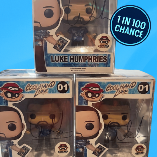 ✍️🐝 Hand-Signed Custom Humpries Enigma Dart Player Figure – 1 in 100 Chance! OR £40 Cash