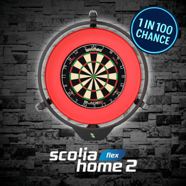 𐃘🟢 WIN Scolia Home 2 Flex with Light Auto-Scoring System or £450 Cash – 1 in 100 Chance!