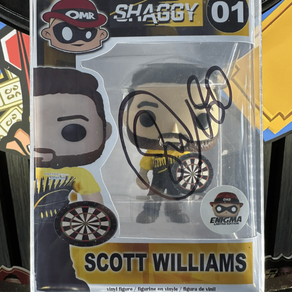 ✍️🐝 Hand-Signed Custom Enigma Dart Player Figure – 1 in 100 Chance! [Auto-Draw]