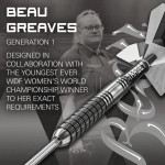 Beau Greaves G1 Darts competition prize, auto draw Monday 22nd September.