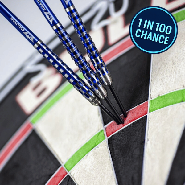 🐂💙 - NEW BULLS BLUE PEGASUS DARTS OR £55 CASH - 1 in 100 Chance of Winning