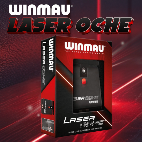 Winmau Laser Oche – modern laser throw line projector – raffle competition prize, 700 tickets at 10p each