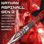 Win Nathan Aspinall Gen 2 Darts or £75 cash! 100 tickets at £1.99 each. Auto draw Friday, 31st October at 9PM.