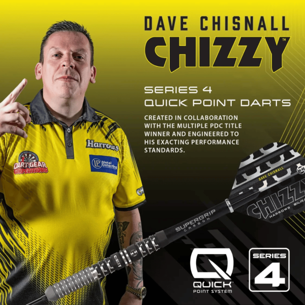 Win NEW Harrows Chizzy Series 4 Quick Points Darts or £55 cash – 100 tickets at 1.49p each – Auto Draw Saturday 25th October at 9PM
