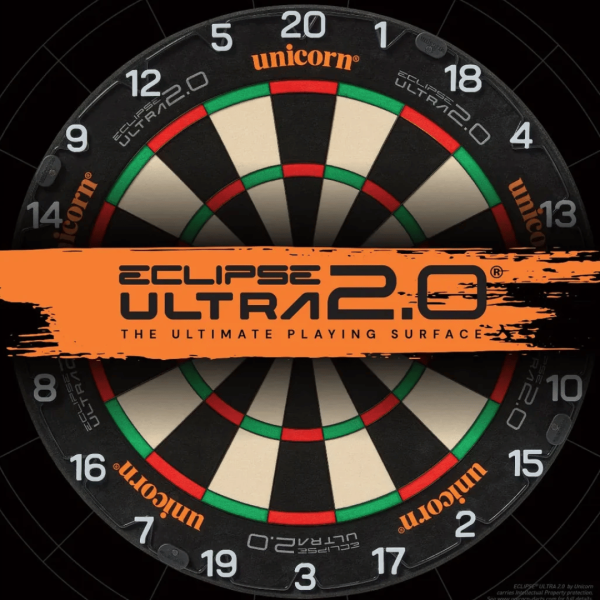 Win a Unicorn Eclipse Ultra 2.0 Dartboard or £60 Cash – 100 tickets at £1.49 each – Auto Draw Thursday 30th October at 9PM