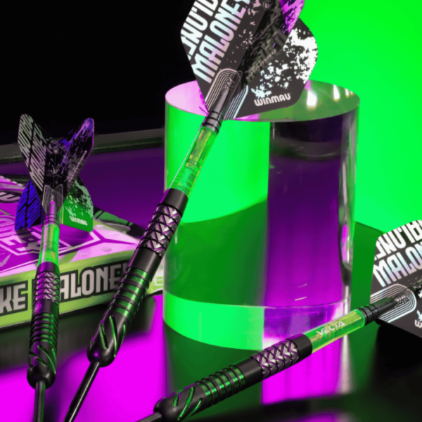 💜🟢 WIN - MIKE MALONEY – NEW RELEASE DARTS OR £55 CASH (AUTO DRAW)(6)