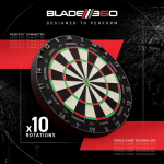 Win a New Winmau Blade 360 Triple Core Dartboard or £80 cash. Auto draw Friday 26th December at 9PM.
