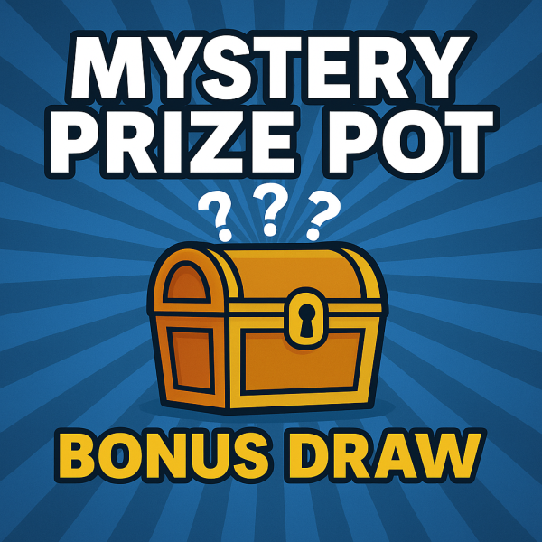 ❓🎯 WIN - FREE MYSTERY DARTS – DRAW DAY BONUS (SPEND £10 = 1 TICKET – READ DESCRIPTION)