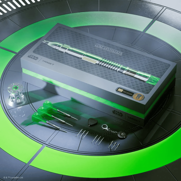 🪐⭐ WIN - STAR WARS TARGET LUKE SKY WALKER (JEDI KNIGHT) LIGHTSABER 1ST EDITION 95% DARTS OR £500 CASH