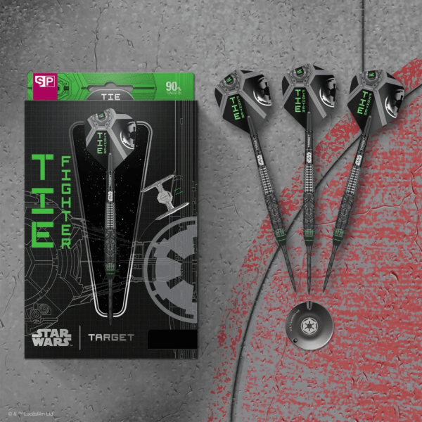 Win Target Star Wars TIE Fighter Darts or £85 Cash. Auto Draw Friday, 7th November at 9PM.