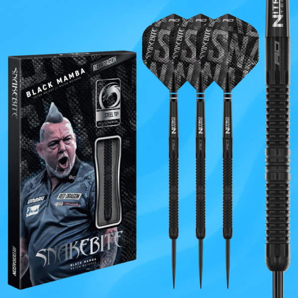 🏴󠁧󠁢󠁳󠁣󠁴󠁿🐍 WIN - NEW PETER WRIGHT BLACK MAMBA DARTS OR £70 CASH (AUTO DRAW)