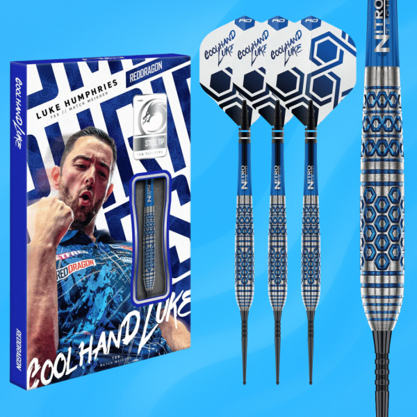 🆒✋ WIN - NEW LUKE HUMPHRIES TX5 DARTS OR £60 CASH (AUTO DRAW)