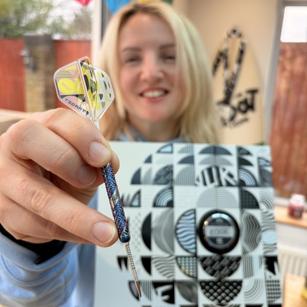 Luke “The Nuke” Littler EDGE 95% tungsten darts set with precision grip barrels