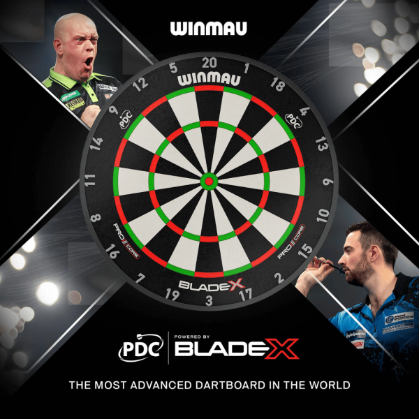 ❌ WIN NEW TARGET WINMAU BLADE X DARTBOARD (OFFICIAL PDC BOARD) OR £100 CASH (AUTO DRAW)
