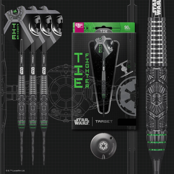 🖤 WIN TARGET STAR WARS TAI FIGHTER DARTS OR £85 CASH (AUTO DRAW)