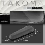 Target Japan Takoma Shell Case in assorted colours displayed in packaging