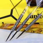 Image showing the Michael Smith Unicorn Premier 24g darts set, featuring a professional-grade barrel design and premium Unicorn packaging.