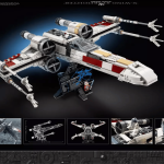 LEGO Star Wars X-Wing Starfighter set 75355 displayed as a completed model