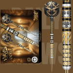 Shot Viking Odin 95% tungsten steel tip darts with gold and silver finish