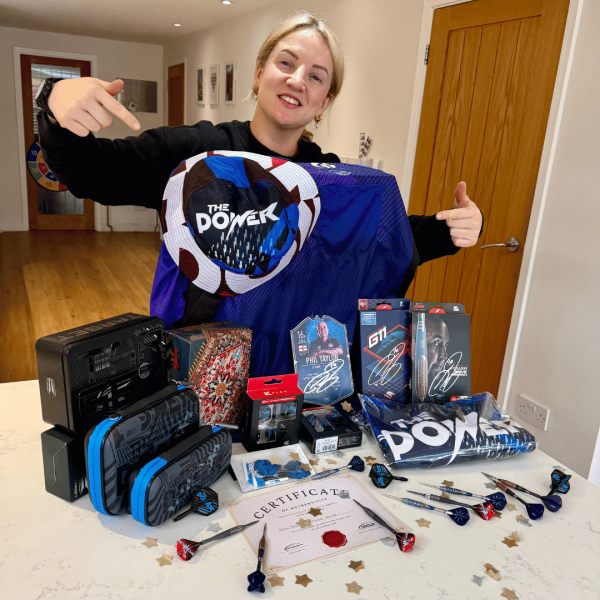 🔴 LIVE DRAW · £1,000 PHIL “THE POWER” TAYLOR MEGA BUNDLE OR £800 CASH