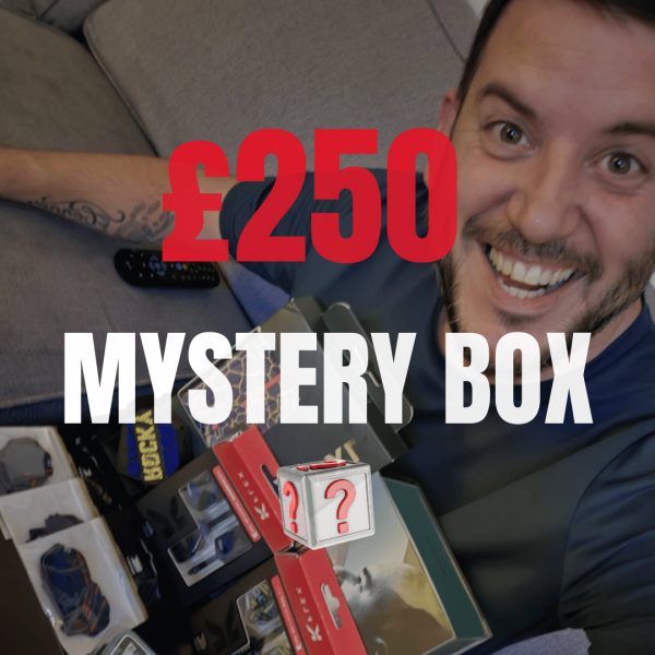 £250 MYSTERY BOX OR £200 CASH · LIVE DRAW 9PM
