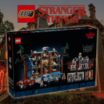 LEGO Stranger Things The Creel House building set displayed in original box