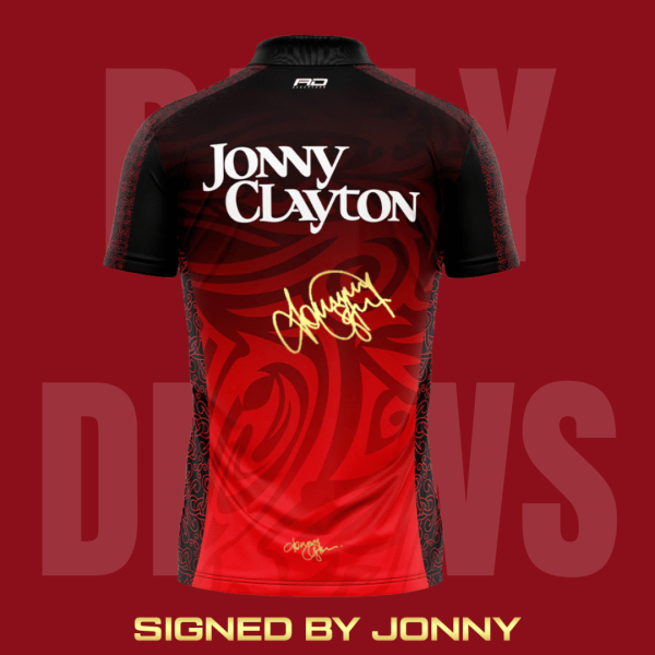 SIGNED JONNY CLAYTON 50 YEAR EDITION SHIRT OR £60 CASH · LOW ODDS DAILY AUTO DRAW